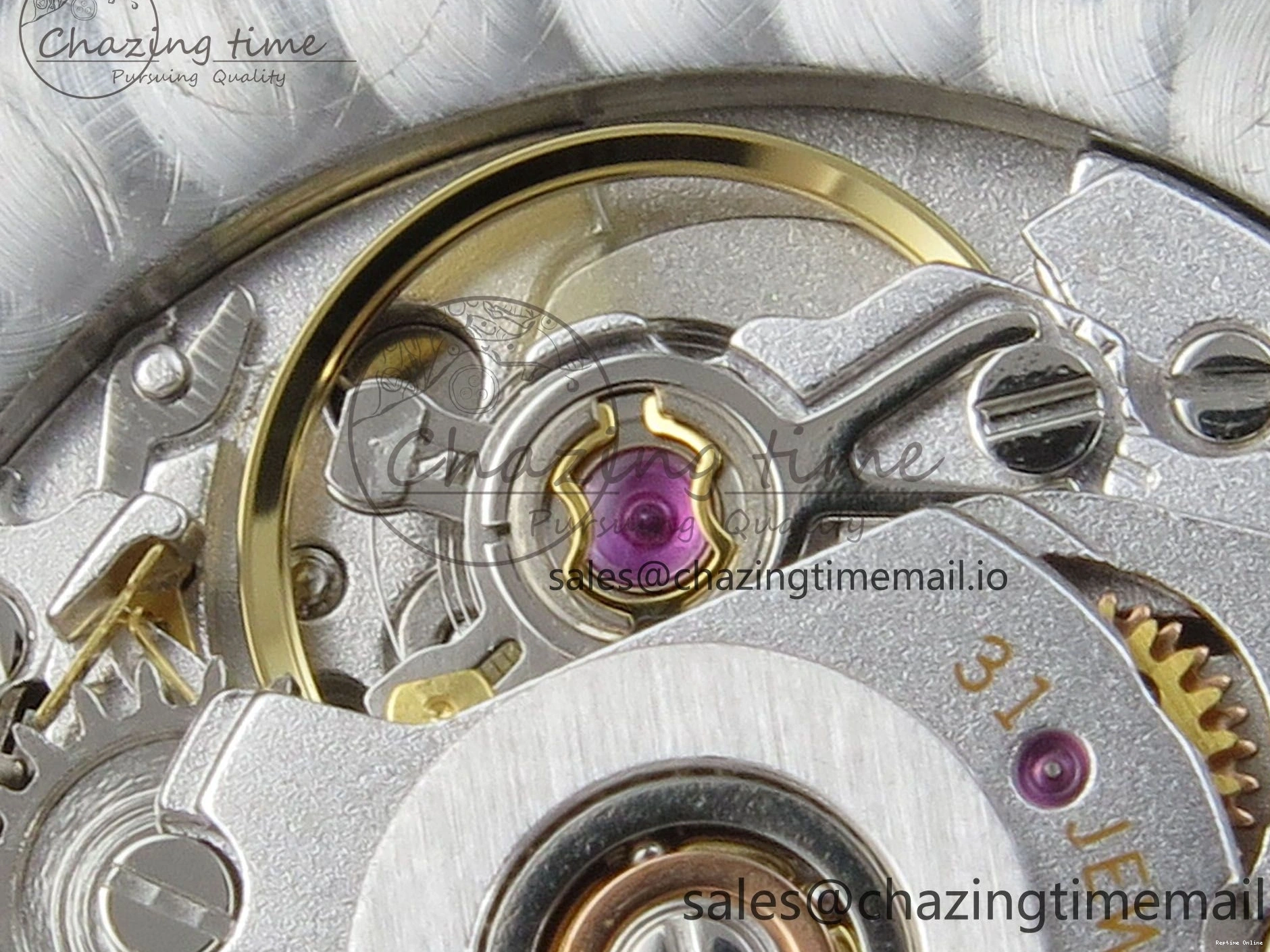 0401 DateJust 31 278383RBR THBF 1:1 Best Edition 904L Steel White Roman Dial Diamonds Bezel on SS YG Oyster Bracelet HZ Cal. Minimalist 44